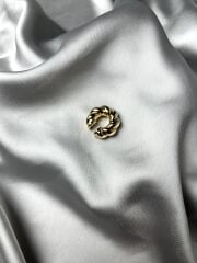 Altın Rengi Burgu Model Sıkıştırma(earcuff) Küpe