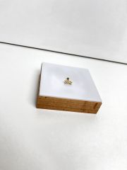 ﻿Taşlı Altın Rengi Piercing