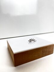 ﻿Gümüş Rengi Taşlı  Piercing