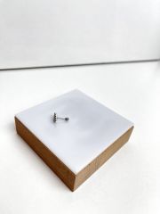 Gümüş Rengi   Taşlı Göz Model  Piercing