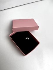 Gümüş Rengi Tam Tur Taşlı Piercing
