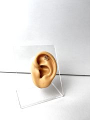 Altın Rengi Kalpli Piercing