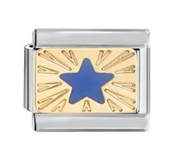Mavi Yıldızlı Charm