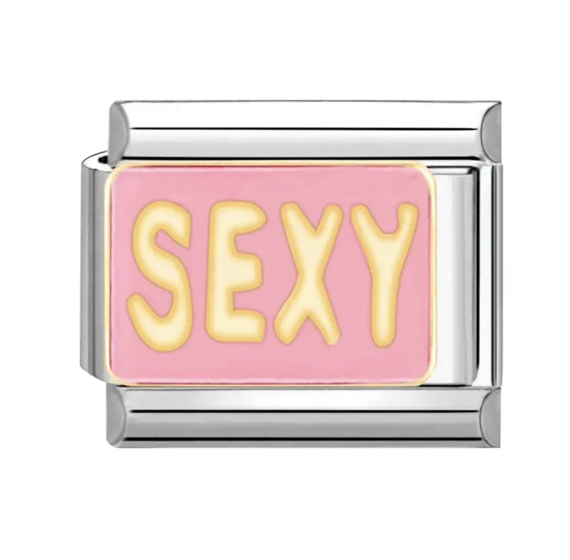 Sexy Yazılı Charm