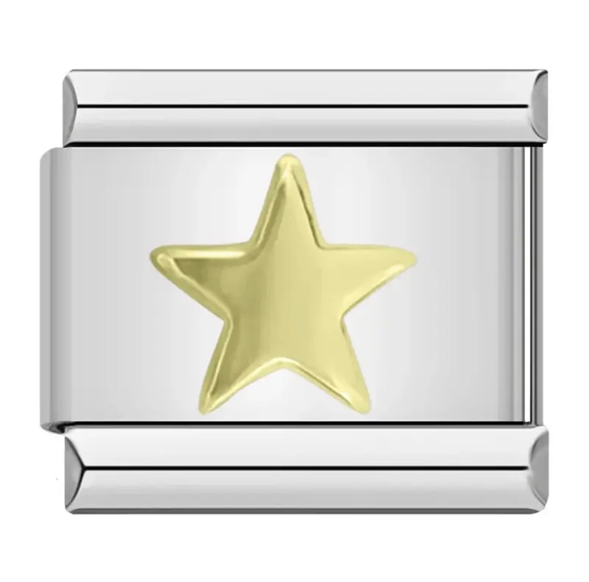 Altın Rengi Yıldızlı Charm