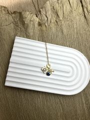 Altın Rengi Kamera/Uçak/Dünya Figürlü Kolye