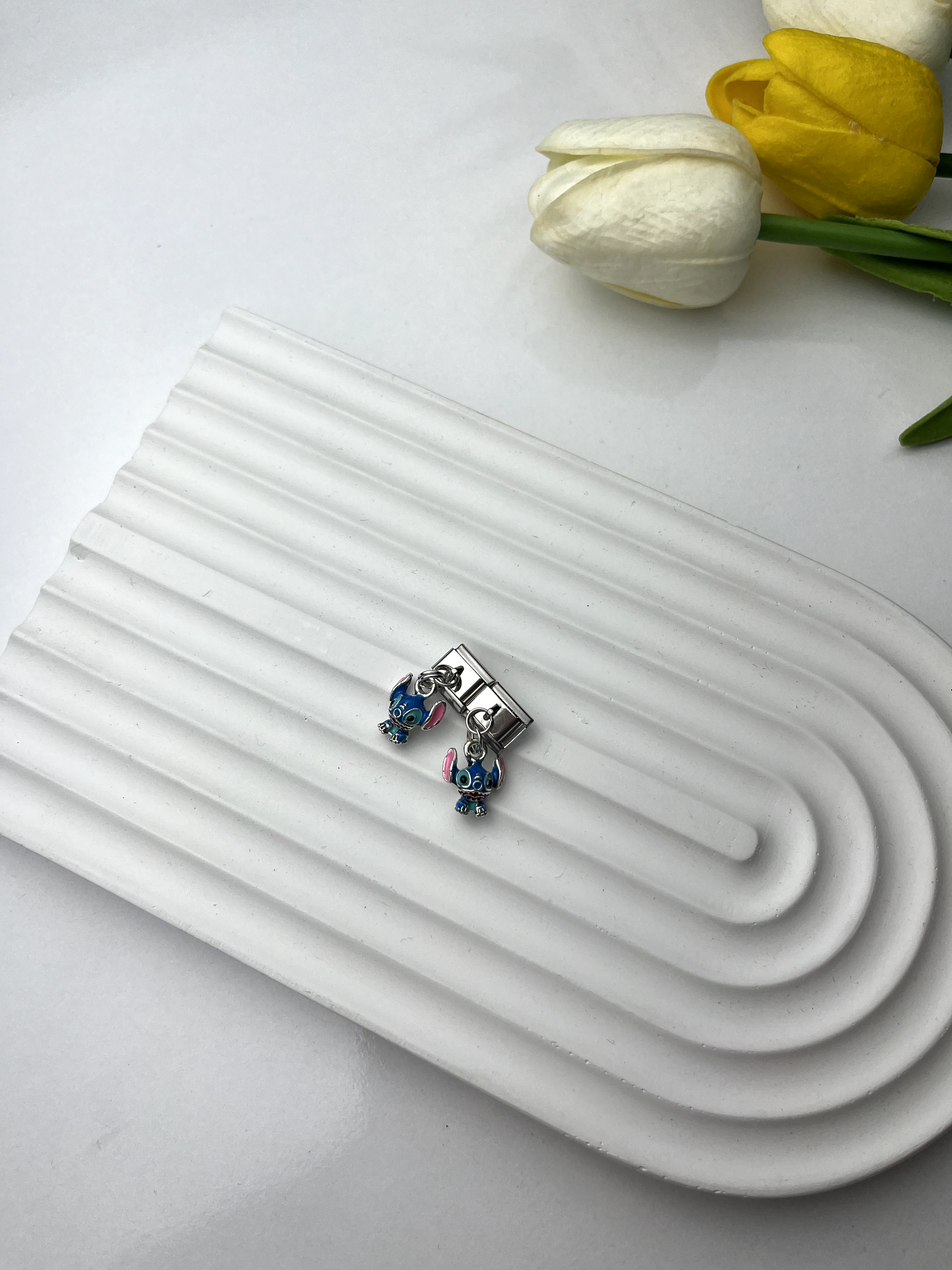 Mavili Stitch Karakterli Charm