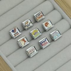 Made İn Usa Yazılı Charm