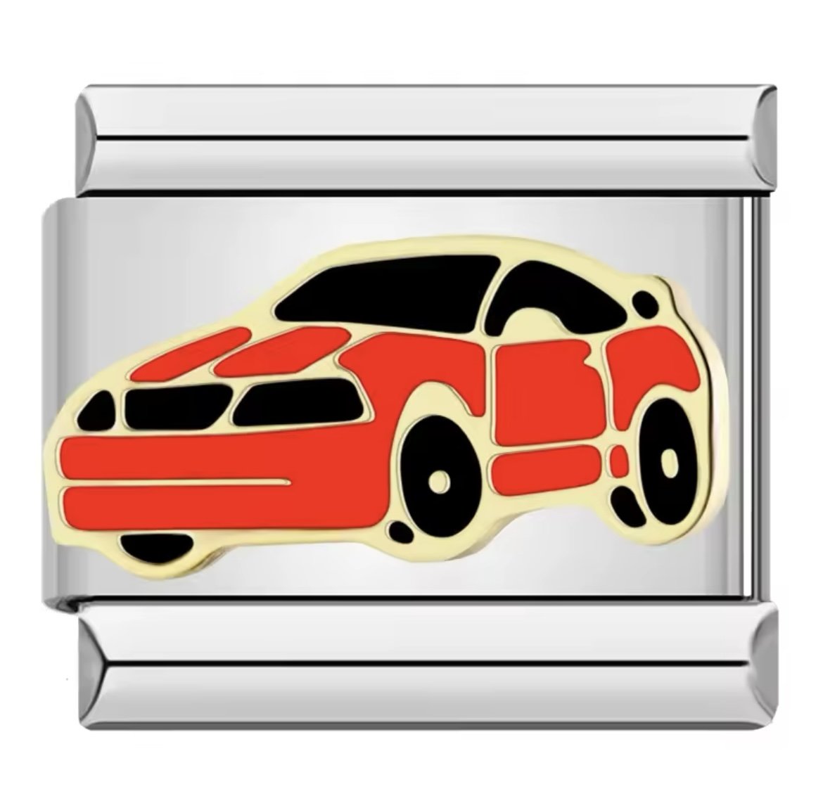 Kırmızı Arabalı Charm