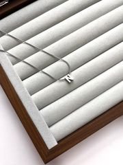 Gümüş Rengi Minimal  Model ‘N' Harfli Çelik