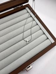 Gümüş Rengi Minimal  Model ‘T' Harfli Çelik