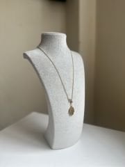 Gold Fatma Ana Eli Çelik kolye