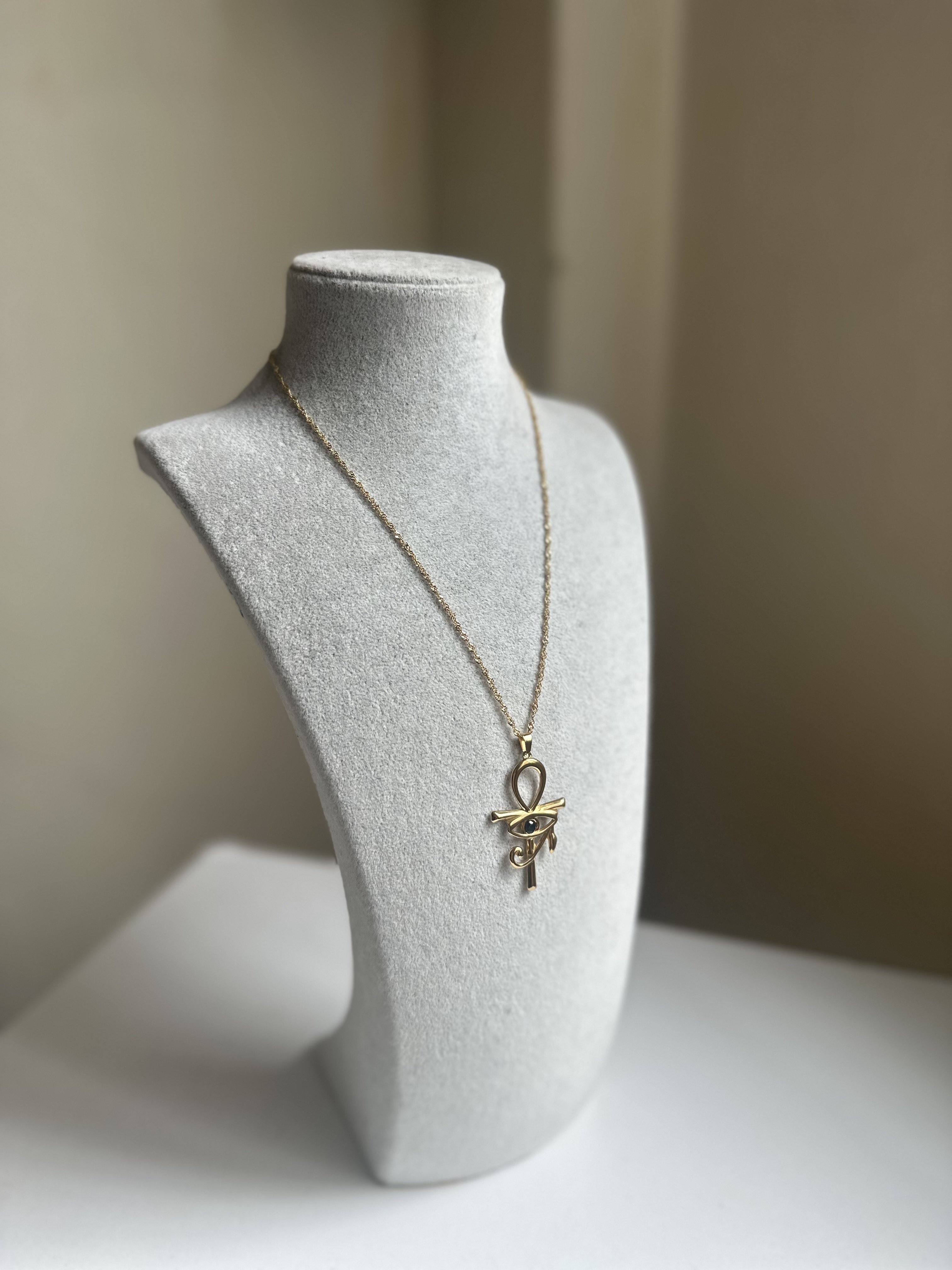 Gold Ra’nın gözü Çelik Kolye